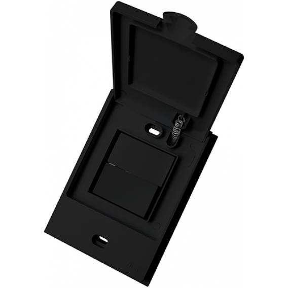 CJ INTERRUPTOR SIMPLES - BLUX B.L'ACQUA BLACK GRAFITE  CJ INTERRUPTOR SIMPLES - BLUX B.L'ACQUA BLACK GRAFITE